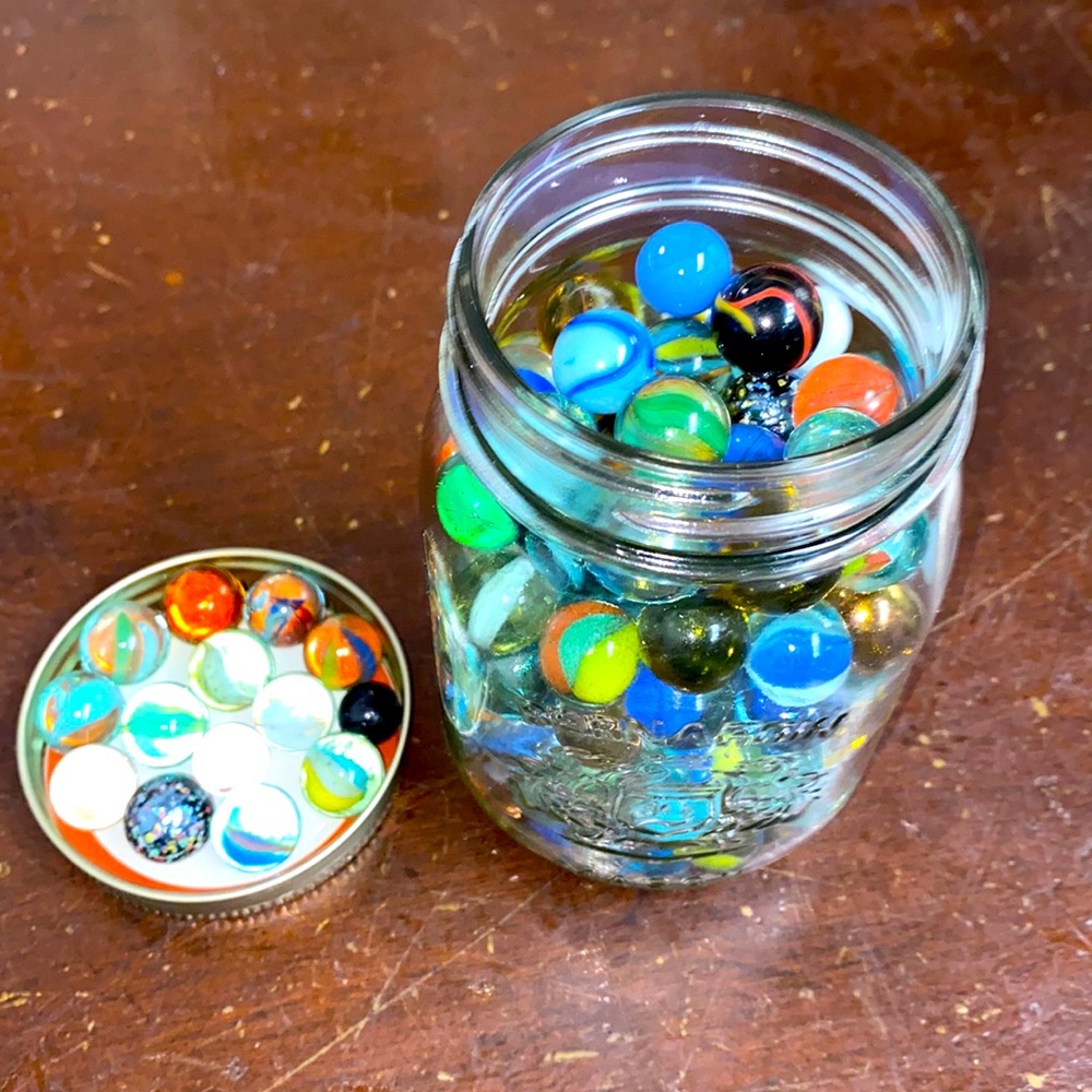 vintage marbles